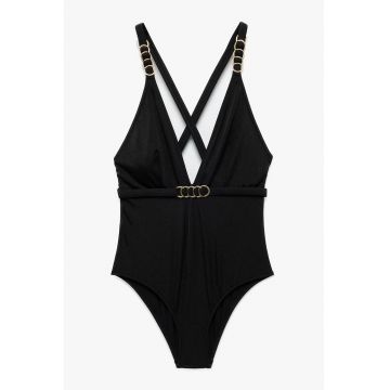 Costum de baie intreg cu burete