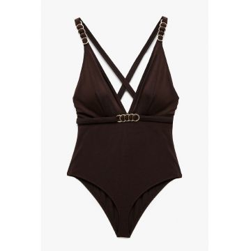 Costum de baie intreg cu burete