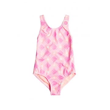 Costum de baie intreg - cu imprimeu Flower Plaid