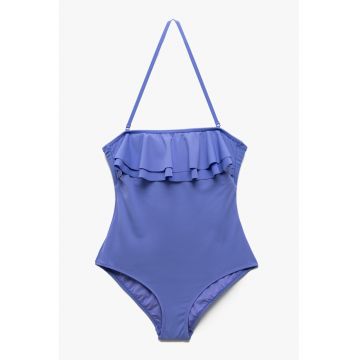 Costum de baie intreg cu model uni
