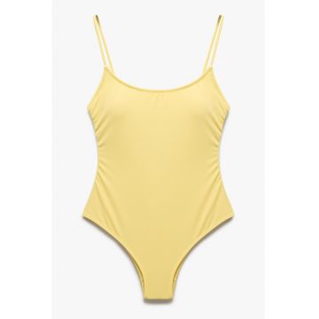 Costum de baie intreg cu model uni