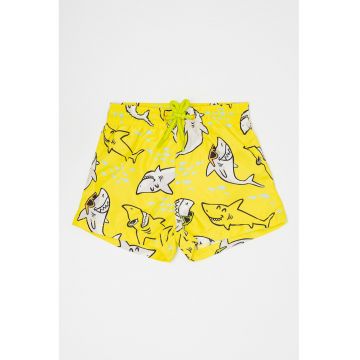 Pantaloni scurti cu model grafic