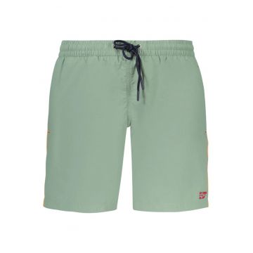 Pantaloni scurti de baie barbati simplii cu logo
