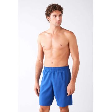 Pantaloni scurti de baie cu model uni