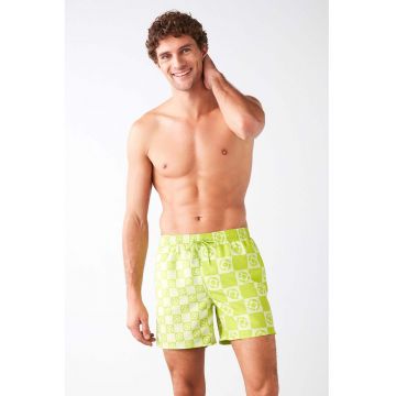 Pantaloni scurti de baie cu snur