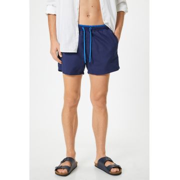 Pantaloni scurti de baie cu snur