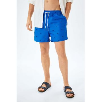 Pantaloni scurti de baie lejeri cu imprimeu