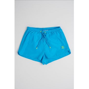 Pantaloni scurti uni cu talie ajustabila