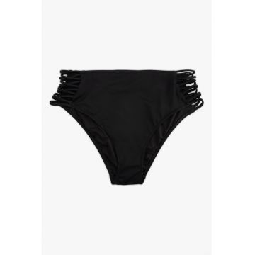 Slip cu decupaje si talie inalta