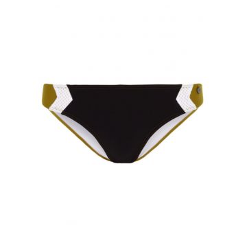 Slip de baie cu model colorblock -