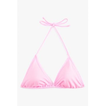 Sutien de baie cu cupe triunghiulare