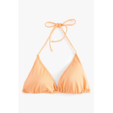 Sutien de baie cu cupe triunghiulare