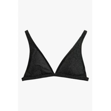 Sutien de baie cu cupe triunghiulare