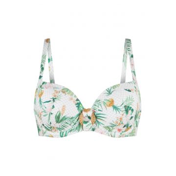 Sutien de baie cu model tropical