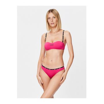 Bikini pentru plaja dama - EA7 Emporio Armani - Poliester - Roz