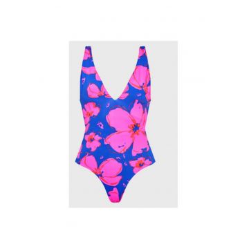 Costum de baie dama -  302609703 - Poliamida/Elastan - Albastru