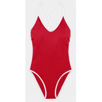 Costum de baie dama -  303965808 - Rosu - Poliester