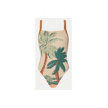 Costum de baie dama -  305166814 - Poliester reciclat/Fibre metalice - L INTL - Bej