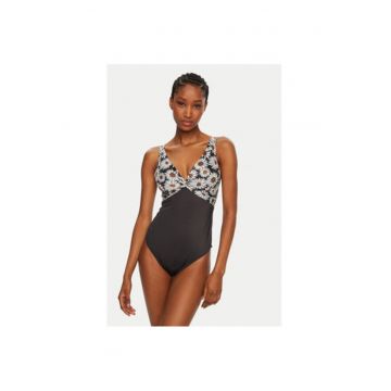 Costum de baie dama -  305208682 - Poliester/Elastan - Negru