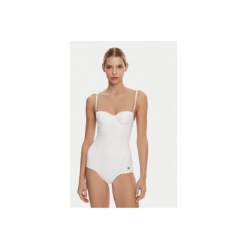 Costum de baie Dama -  305315267 - Poliamida - Elastan - Alb