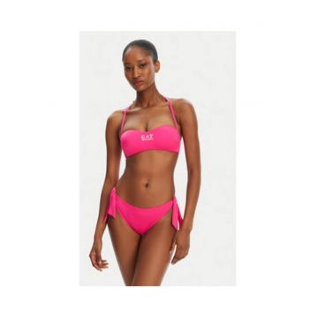 Costum de baie Emporio Armani pentru femei roz neon