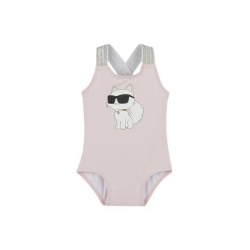 Costum de baie fete  Z30512 475 - Poliamida/Elastan - Roz