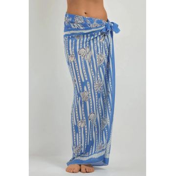 Cover-Up Plaja -  Maxi - Albastru -