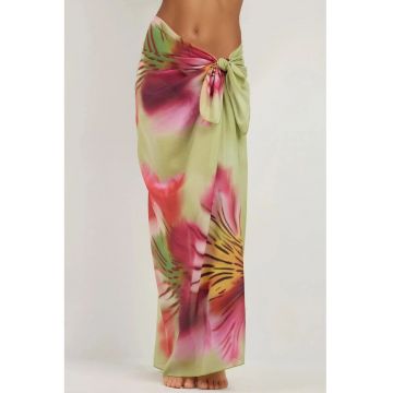 Cover-Up Plaja -  Maxi - Verde -