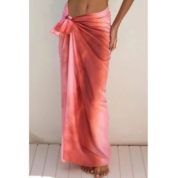 Fusta de plaja dama -  Roz -