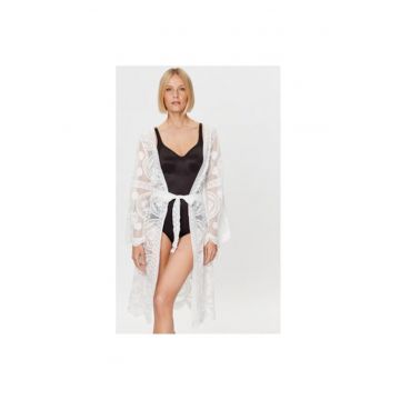 Kimono dama -  302855759 - Poliester - 38 EU - Alb