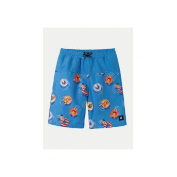 Pantaloni inot baieti -  303884741 - Poliester - Albastru