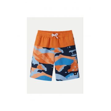 Pantaloni inot baieti -  303884758 - Poliester - Albastru