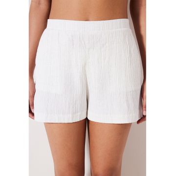 Pantaloni scurti de plaja cu talie inalta