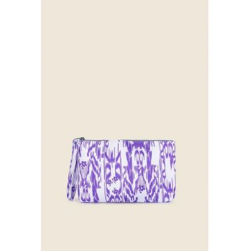 Portfard de plaja cu print floral -  - ONE SIZE - MOV