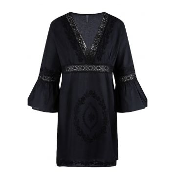 Rochie de plaja cu decolteu in V