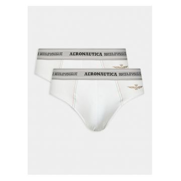 Set 2 slipuri barbati -  303095604 - Bumbac - 2XL INTL - Alb