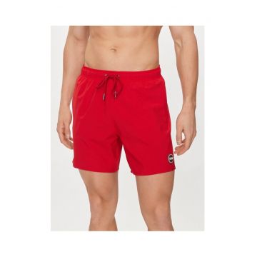 Short de baie barbati -  55563 - Poliester - Rosu