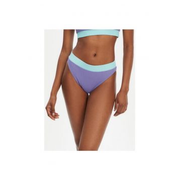 Slip bikini dama  EQWX403127 - Sintetic - Albastru