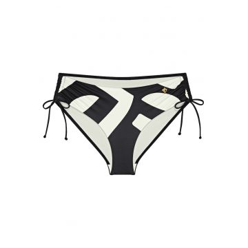 Slip dama  10218744 - Poliamida/Elastan - Negru/Ecru
