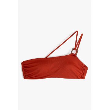 Sutien bralette de baie cu decolteu pe un umar