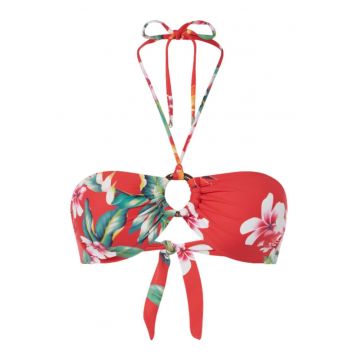 Sutien de baie cu model floral -