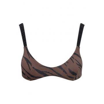 Sutien de baie cu model grafic -