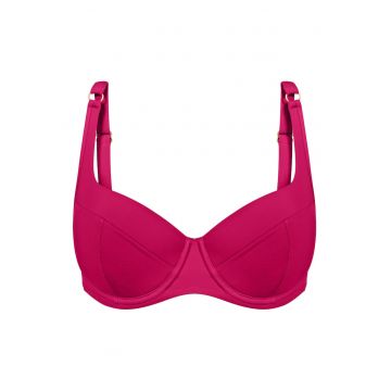 Sutien de baie dama  10222675 - Poliamida/Elastan - Roz