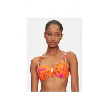 Sutien de baie dama  C16VN5 A01 - Poliamida/Elastan - Portocaliu
