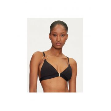 Sutien de baie dama  C16ZQF 011 - Poliamida/Elastan - Negru
