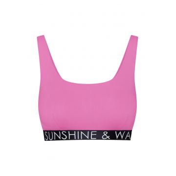 Sutien de baie Summervibes  Roz aprins