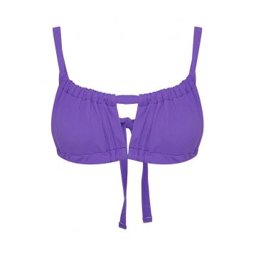 Sutien de plaja bandeau  Reef Violet