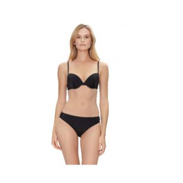 Costum baie dama - poliester/elastan - negru Costum baie dama - poliester/elastan - negru