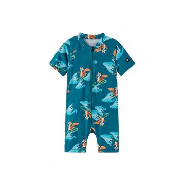 Costum de baie copii -  model 5200131B - albastru - poliester si elastan