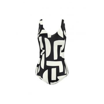 Costum de baie dama 10214542 - Poliamida/Elastan - Negru/Ecru Costum de baie dama 10214542 - Poliamida/Elastan - Negru/Ecru